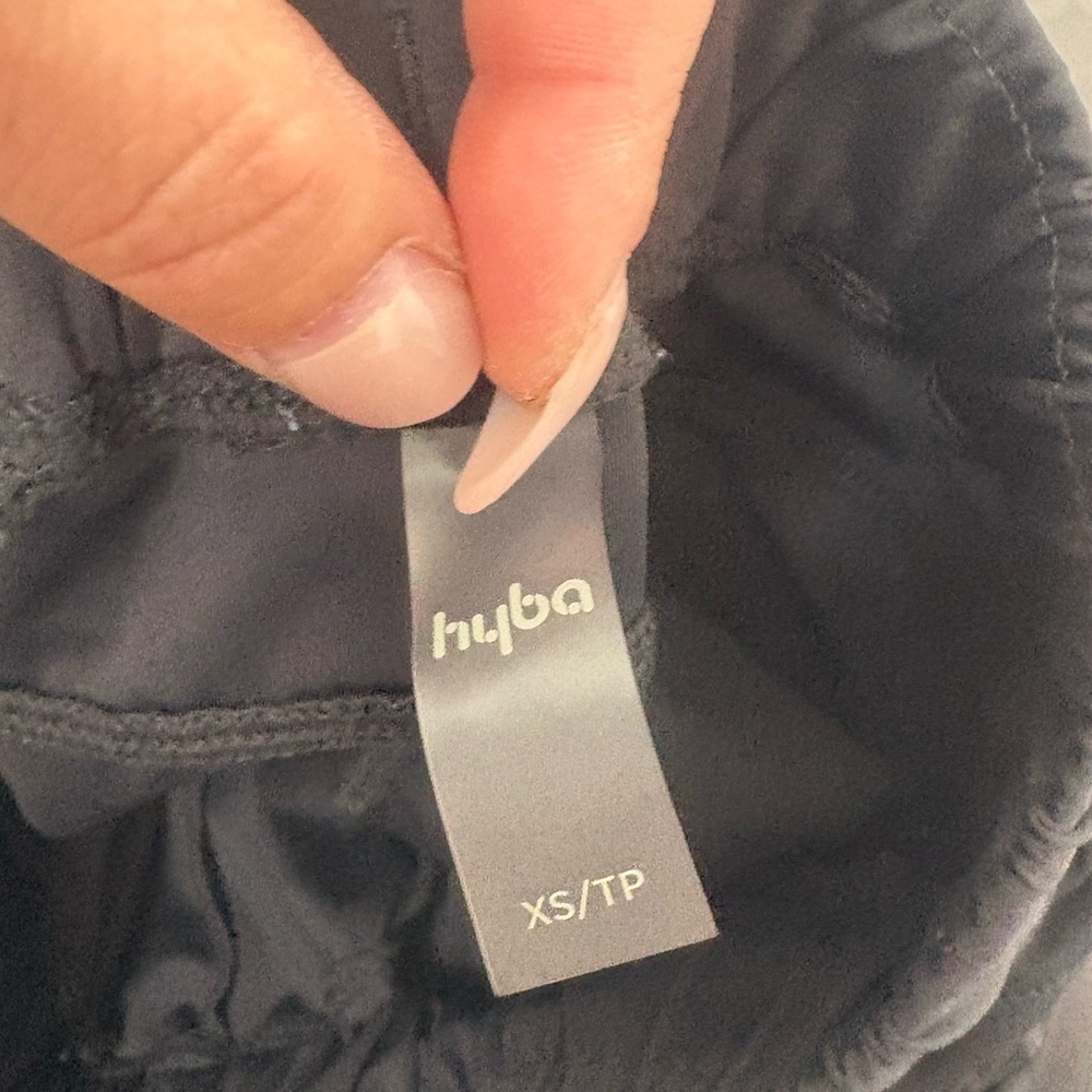 Hyba Black Jogger Pants XS - Picture 4 of 5
